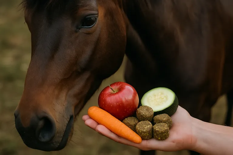 Gezonde en natuurlijke beloningen voor je paard