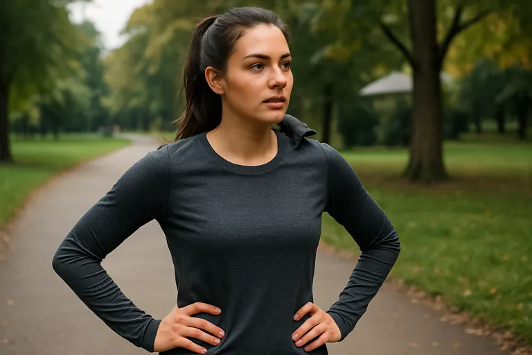 Dames longsleeve voor sport en vrije tijd