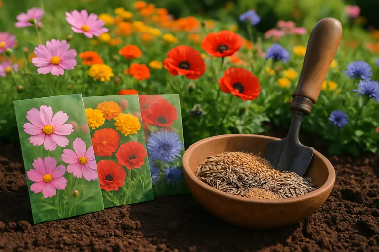 Bloemzaden kiezen, voor een kleurrijke en bloeiende tuin
